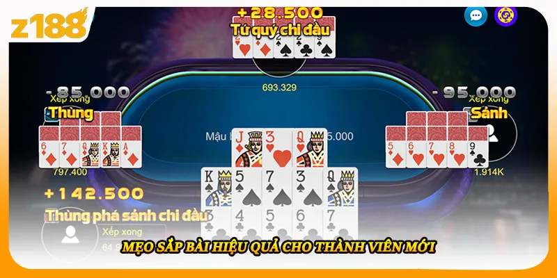 Mẹo sắp bài hiệu quả cho thành viên mới